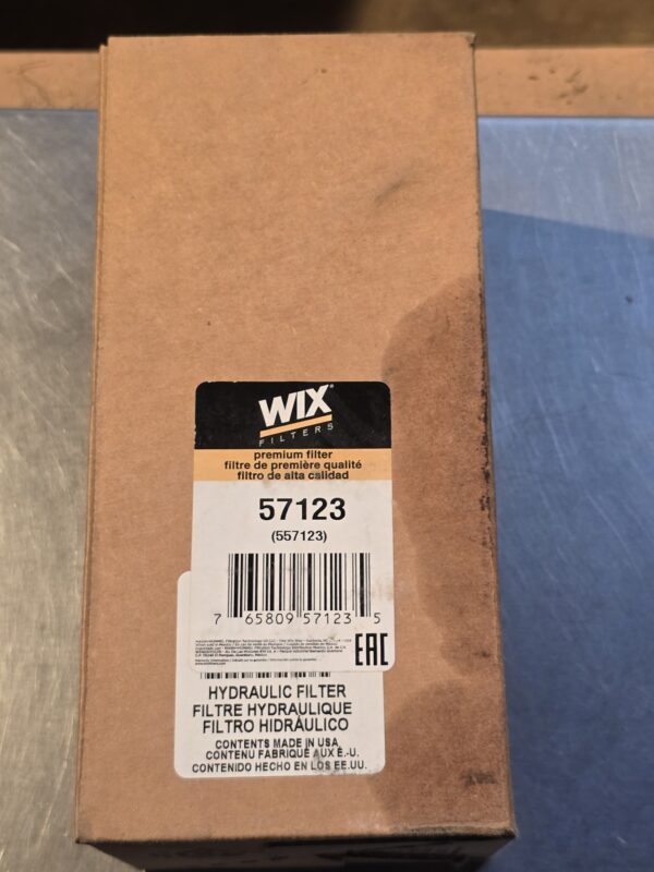 New Genuine WIX 57123 Oil Filter