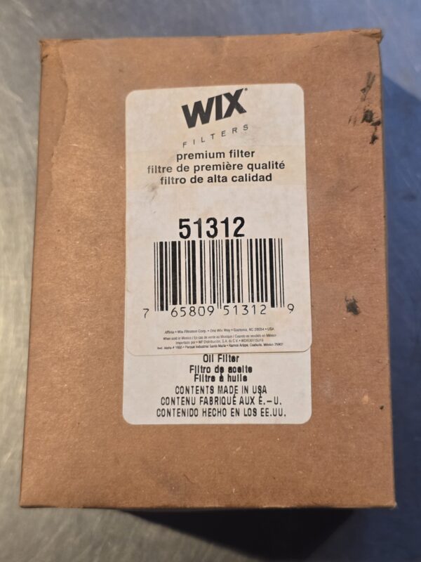 New Genuine WIX 51312 Oil Filter