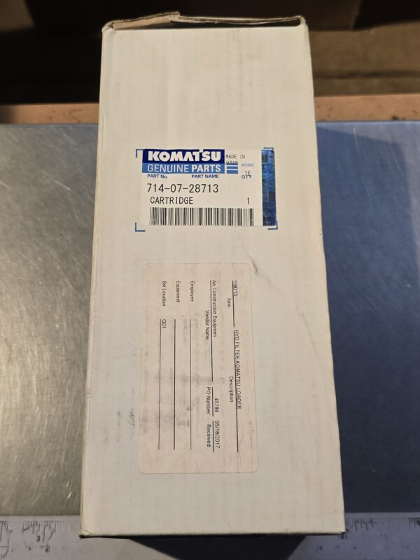 New Genuine KOMATSU 714-07-28713 Oil Filter