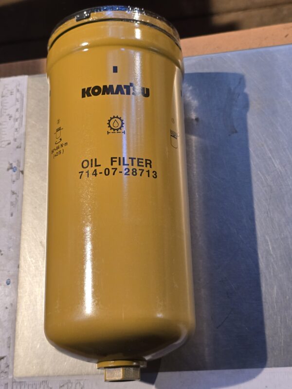 New Genuine KOMATSU 714-07-28713 Oil Filter - Image 3