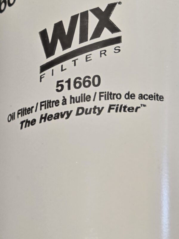 New Genuine Wix 51660 Oil Filter - Image 3