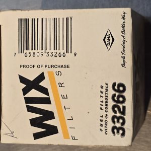 New Genuine WIX 33266 FUEL FILTER