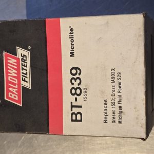 [2 Pack] New Baldwin BT-839 Full Flow Oil Filter