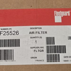 New Genuine Fleetguard AF25526 Air Filter