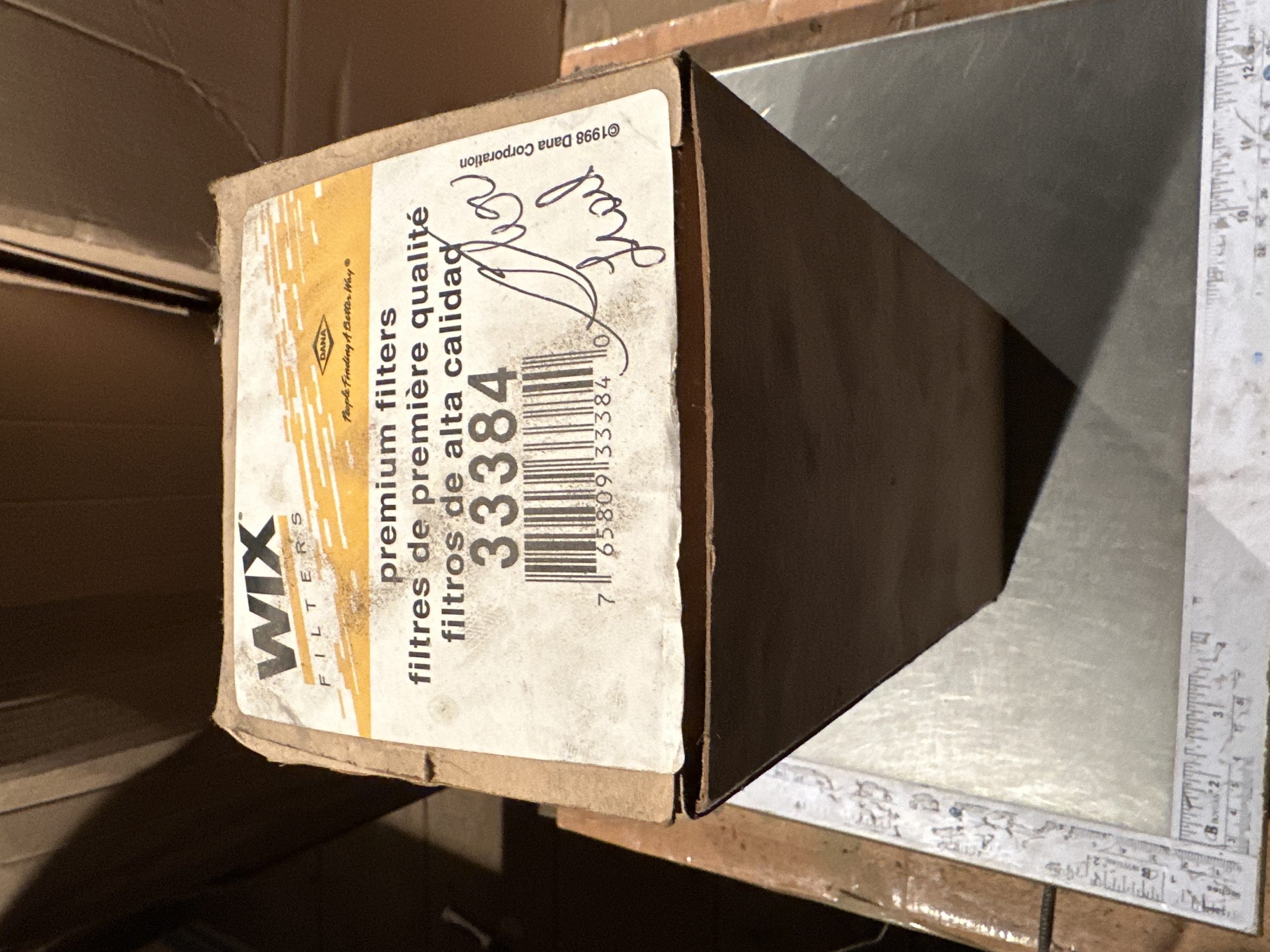 New Genuine WIX 33384 Fuel Filter