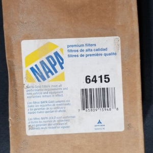 NAPA Air Filter Part# 6415