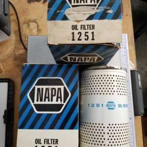 NAPA Oil Filter [2Pack] Part# 1251- NEW