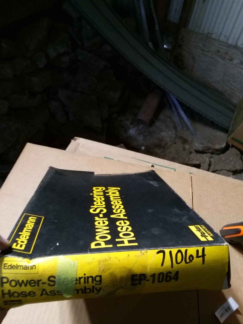 Genuine EDELMANN Power Steering Hose Part# 71064 - New - Image 2