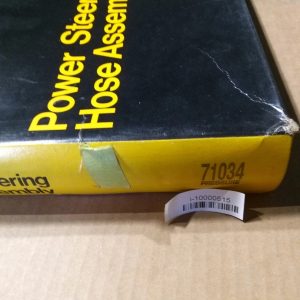 Genuine EDELMANN Power Steering Hose Part# 71034 - New