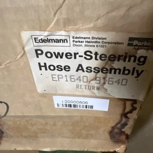 Genuine EDELMANN Power Steering Hose Part# EP1640 - New