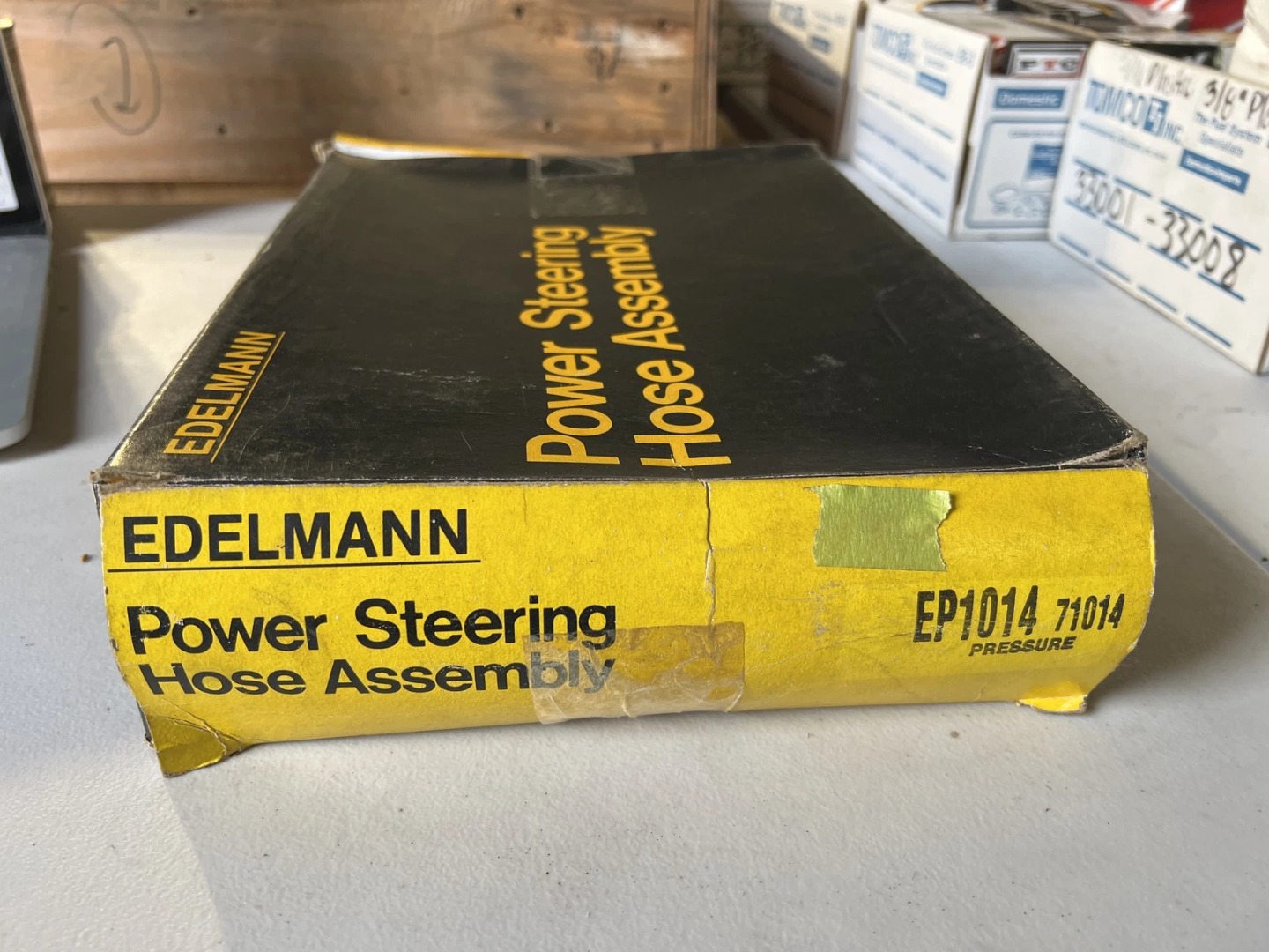 New Genuine Edelmann 71014 Power Steering Hose Assembly