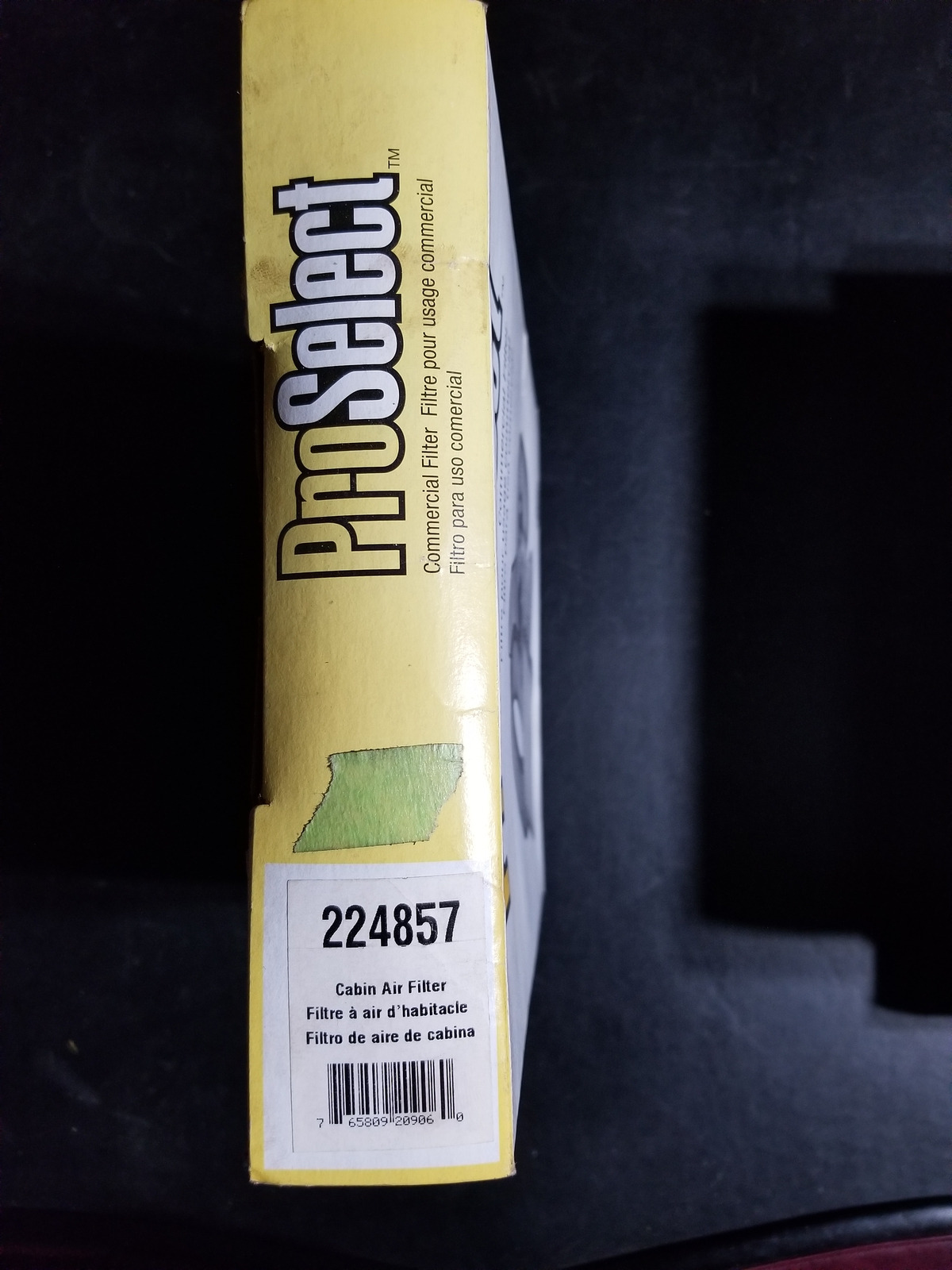 NAPA ProSelect Air Filter Part# 224857 - NEW