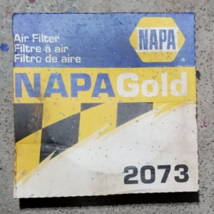 NAPA Gold Air Filter Part# 2073
