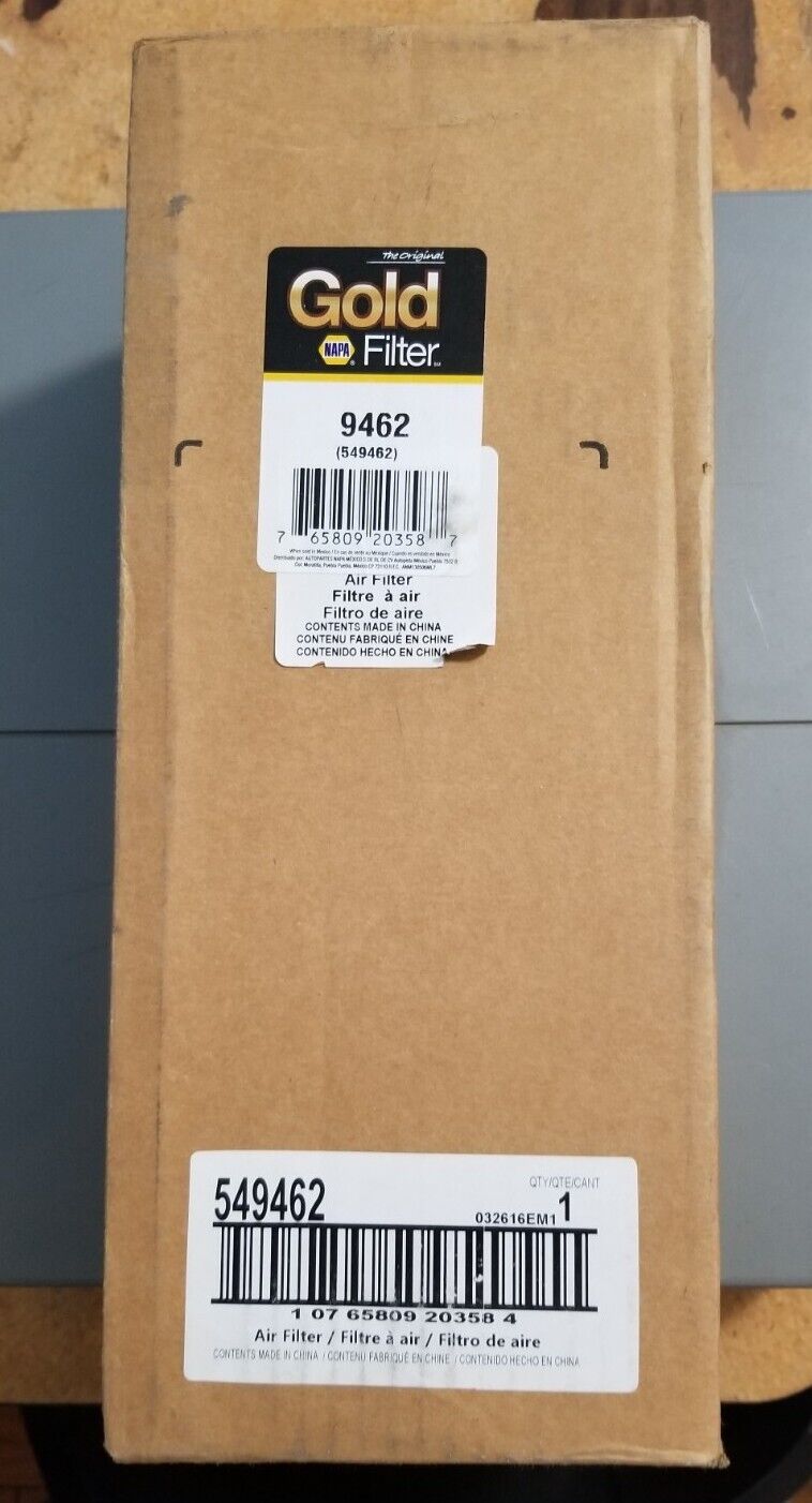 NAPA Gold Air Filter Part# 9462
