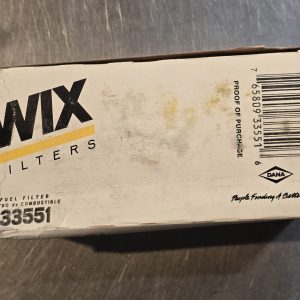 New Genuine WIX 33551 Fuel Filter