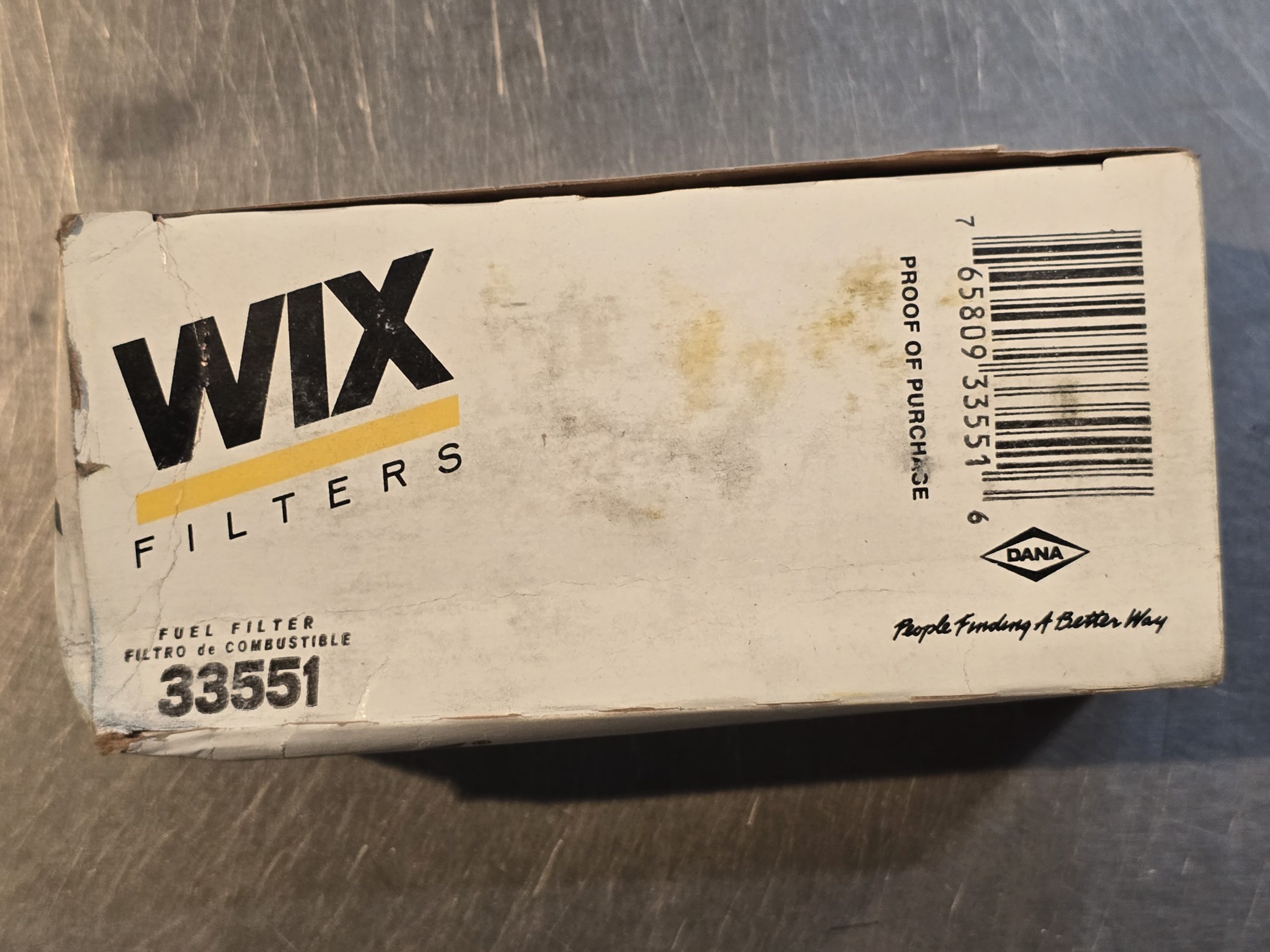 New Genuine WIX 33551 Fuel Filter