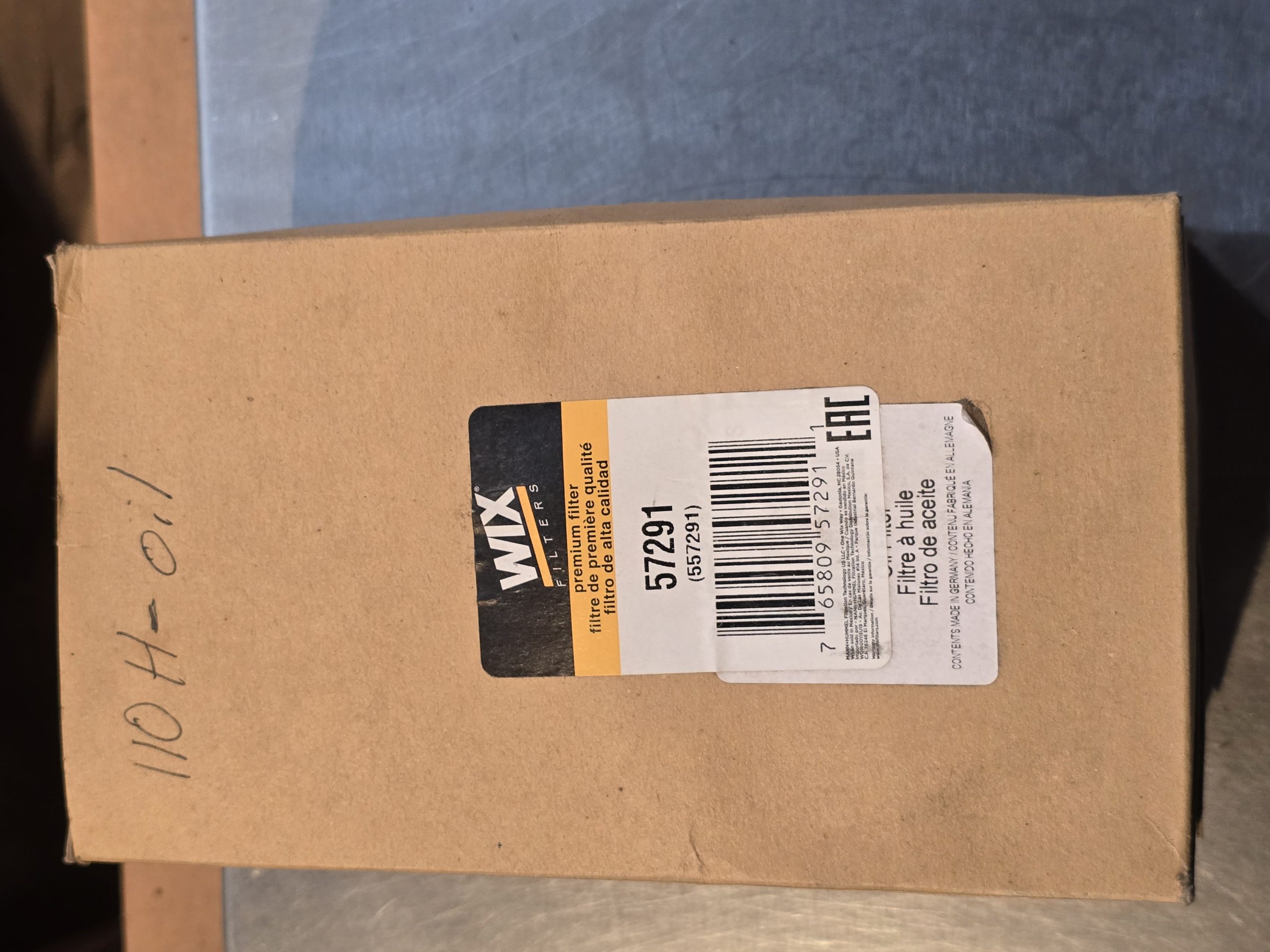 New Genuine WIX 57291 Oil Filter