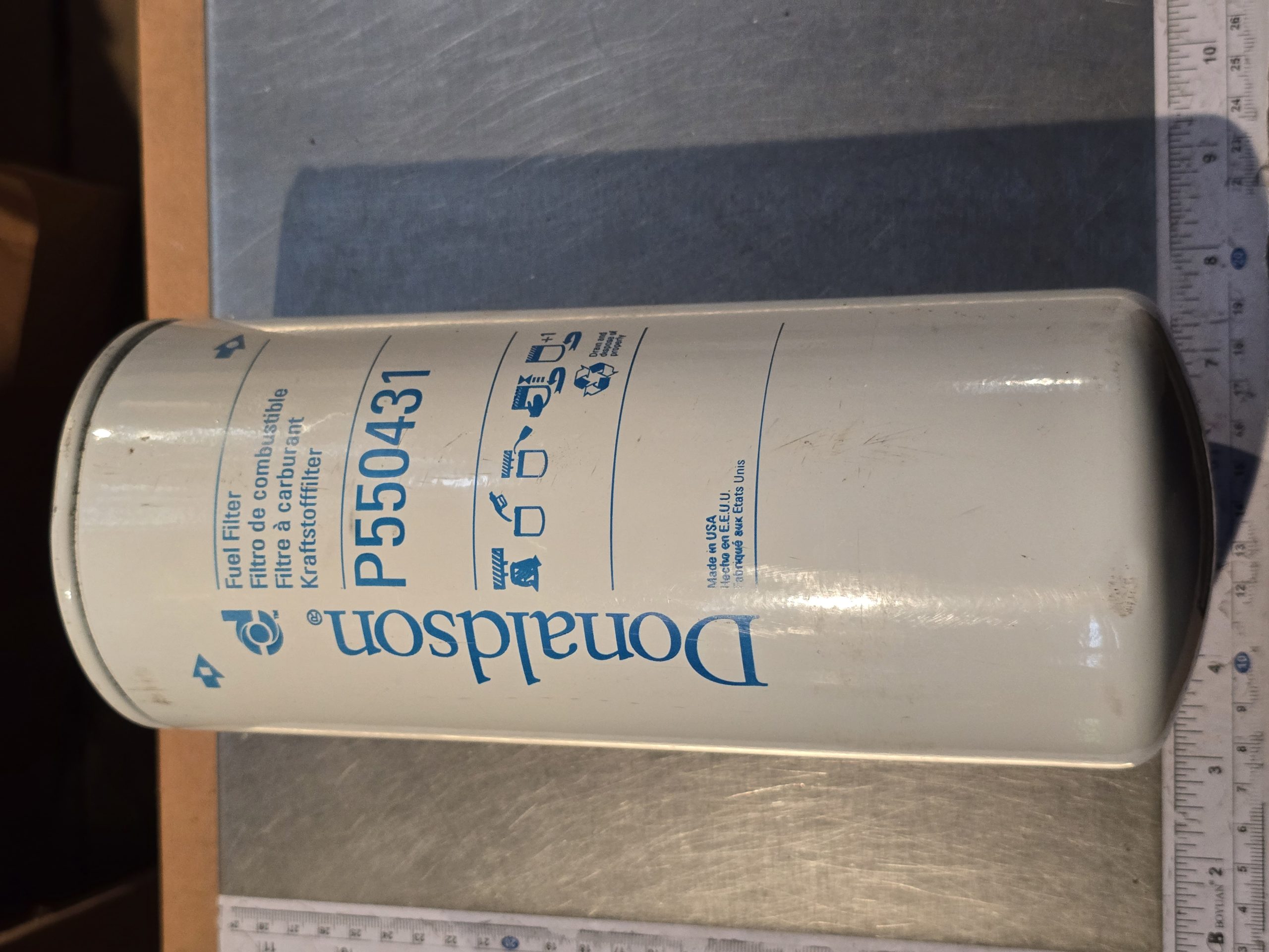 New Genuine Donaldson P550431 Fuel Filter