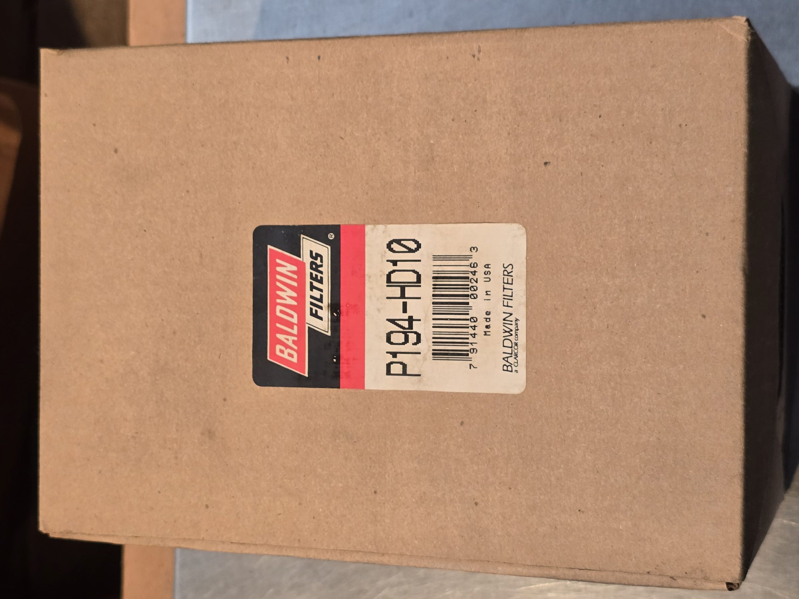 New Genuine BALDWIN P194-HD10 Hydraulic Filter