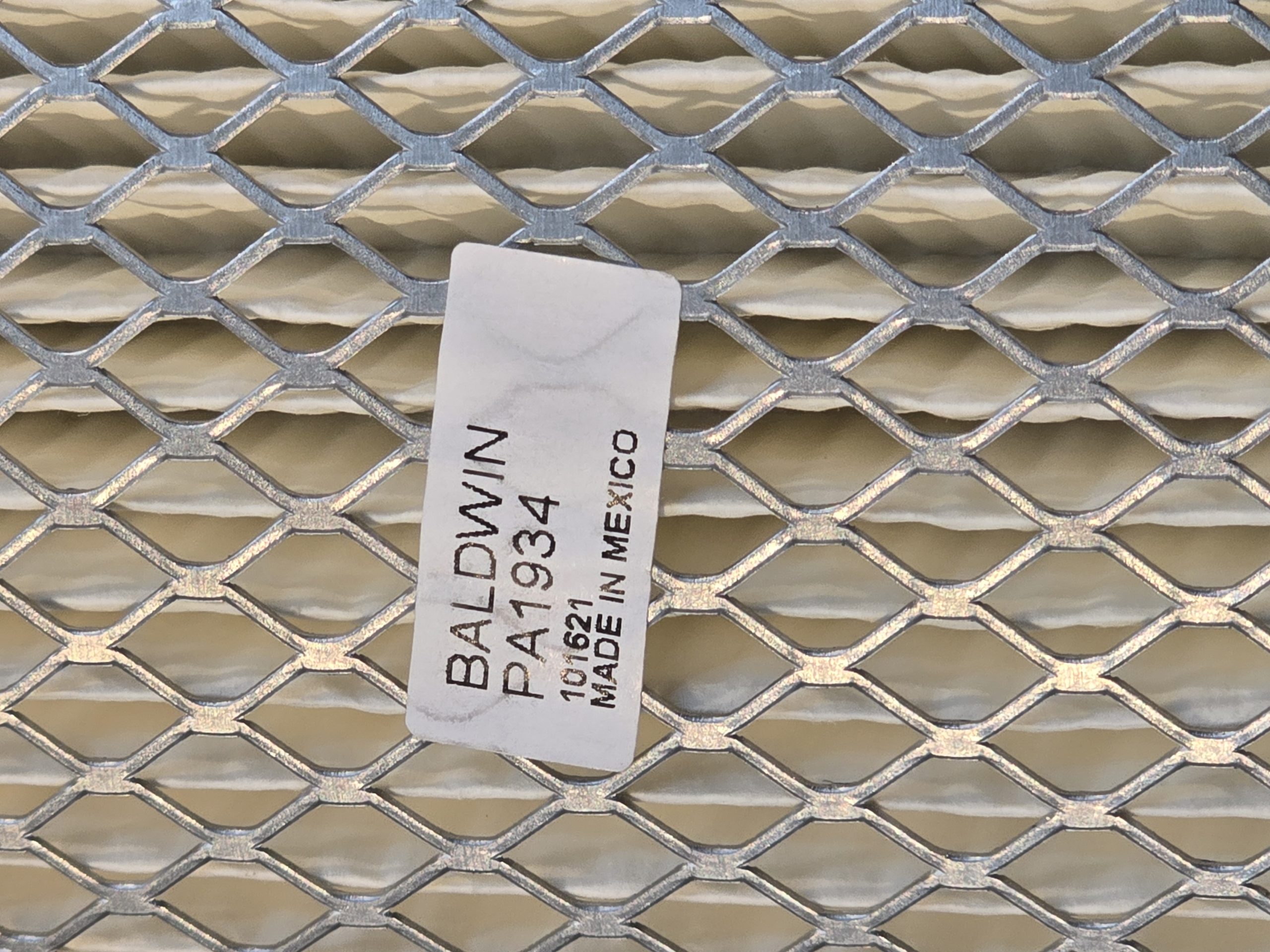 New Genuine Baldwin PA1934 Air Filter
