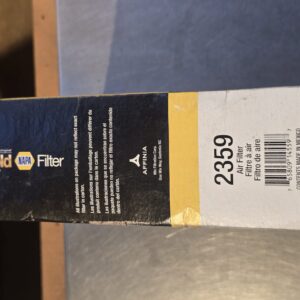 New Genuine Napa Gold 2359 Air Filter