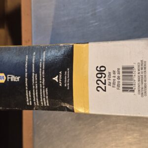 New Genuine Napa Gold 2296 Air Filter