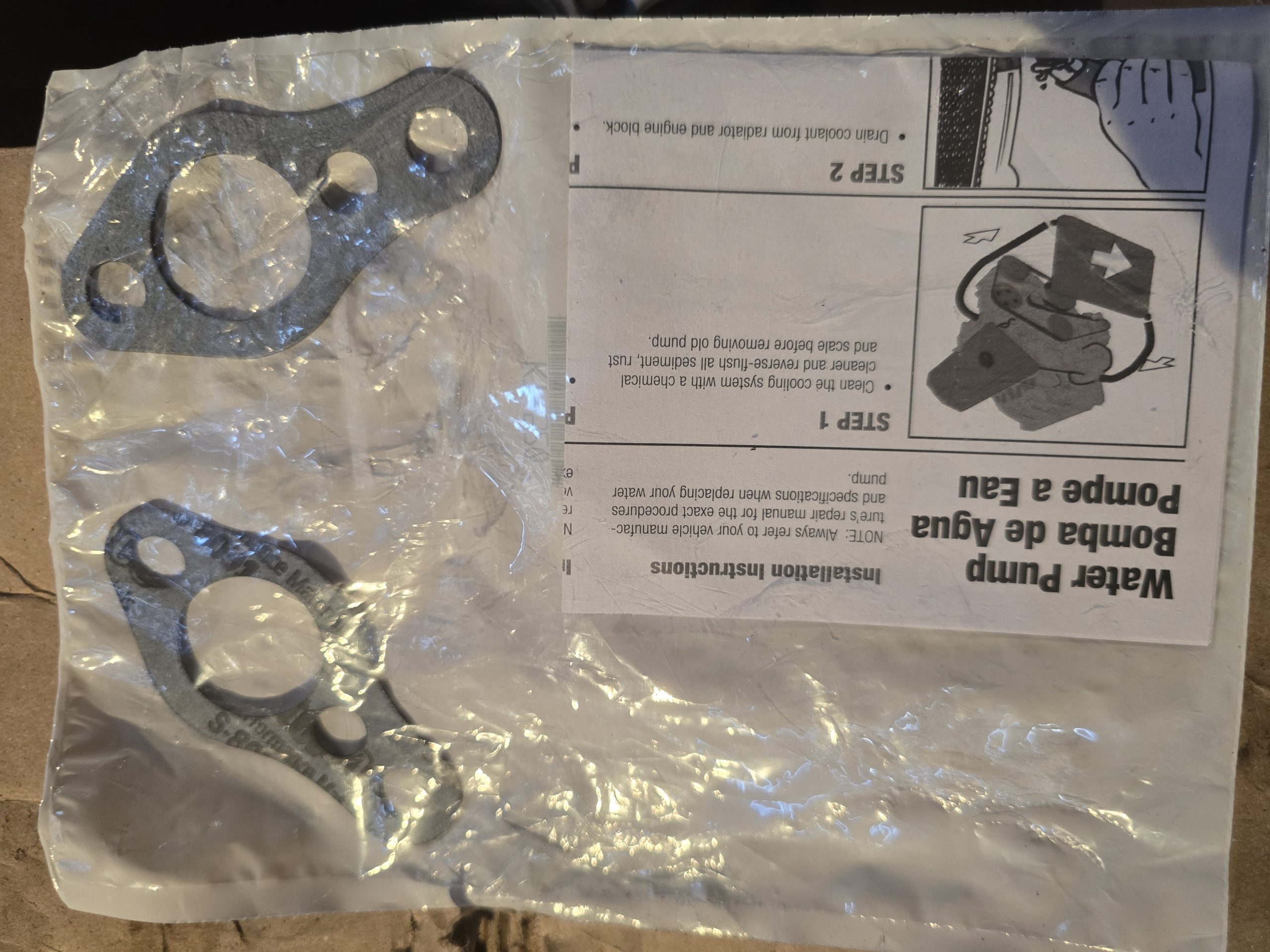 New Genuine CarQuest T3113 Water Pump