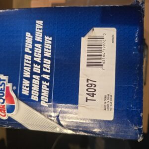 New Genuine Carquest T4097 Water Pump