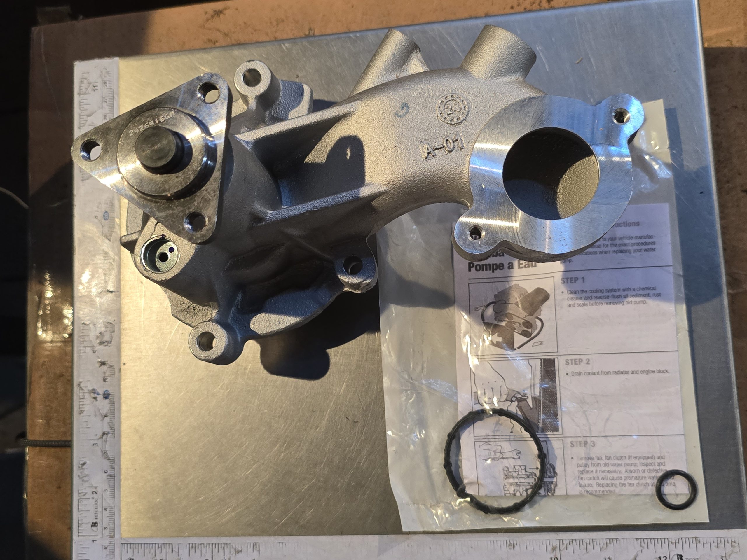 New Genuine CarQuest T3170 Water Pump