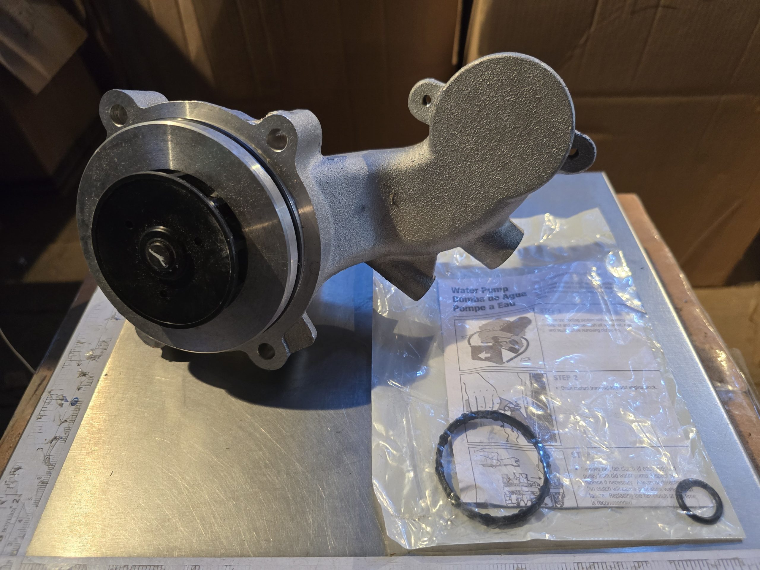 New Genuine CarQuest T3170 Water Pump
