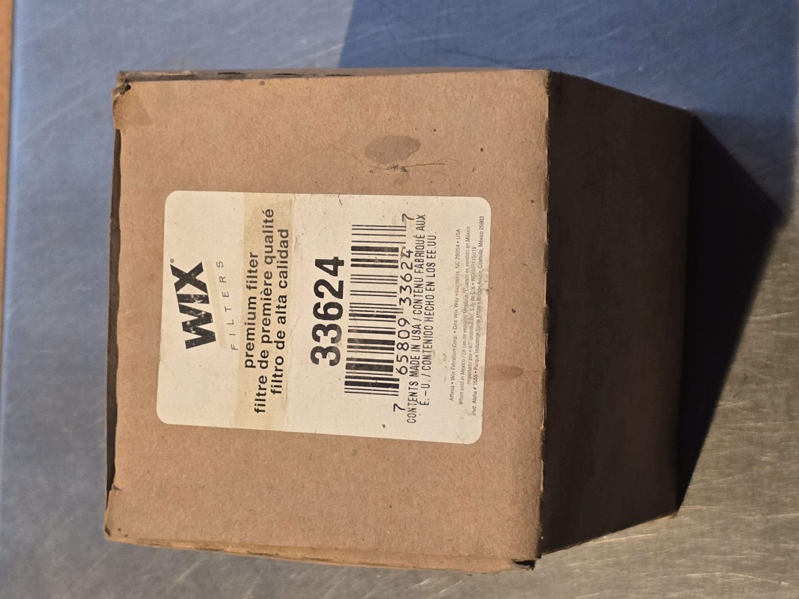 New Genuine WIX 33624 Fuel Filter