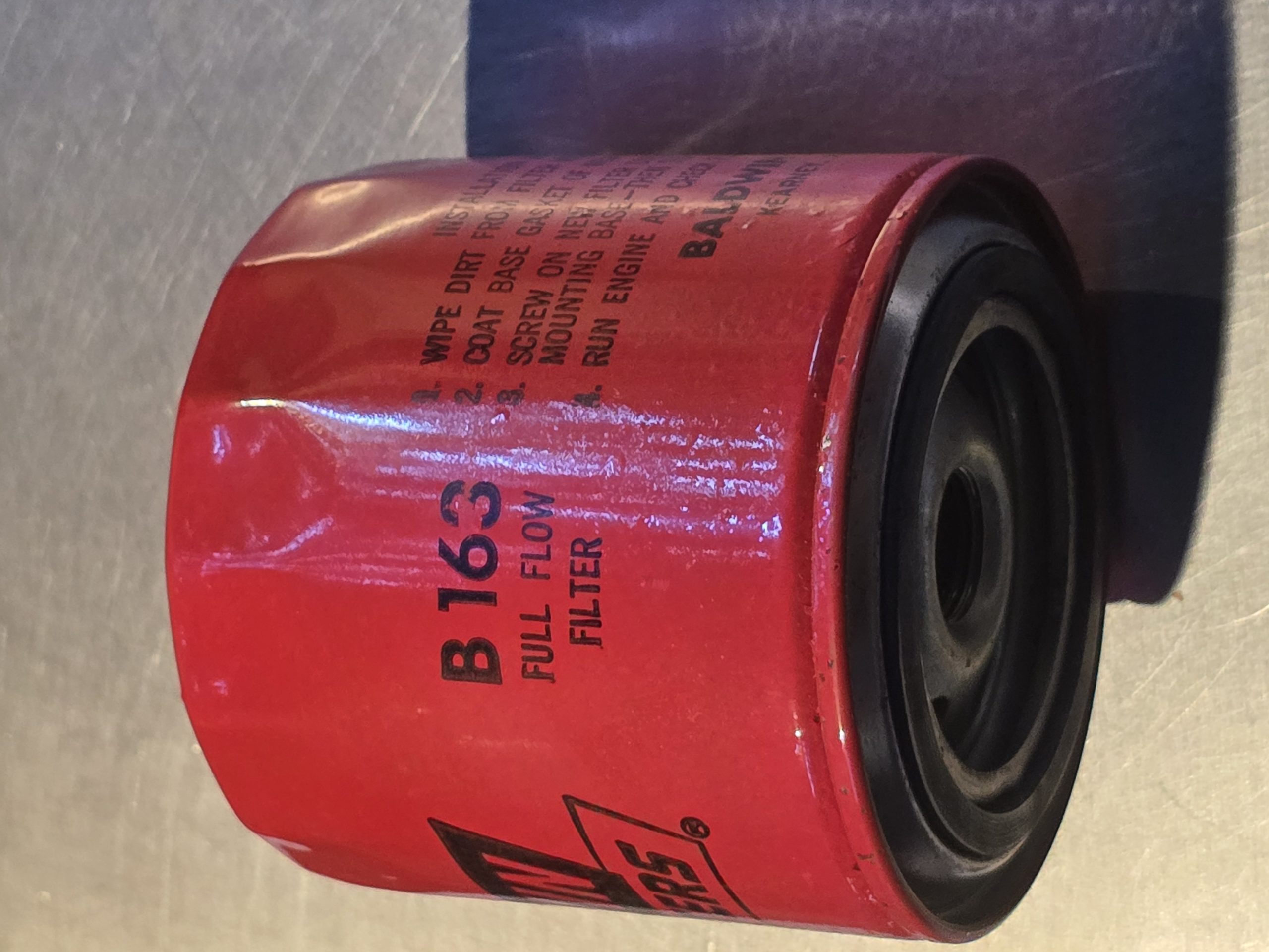 New Baldwin Filters B 163 Full Flow Filter