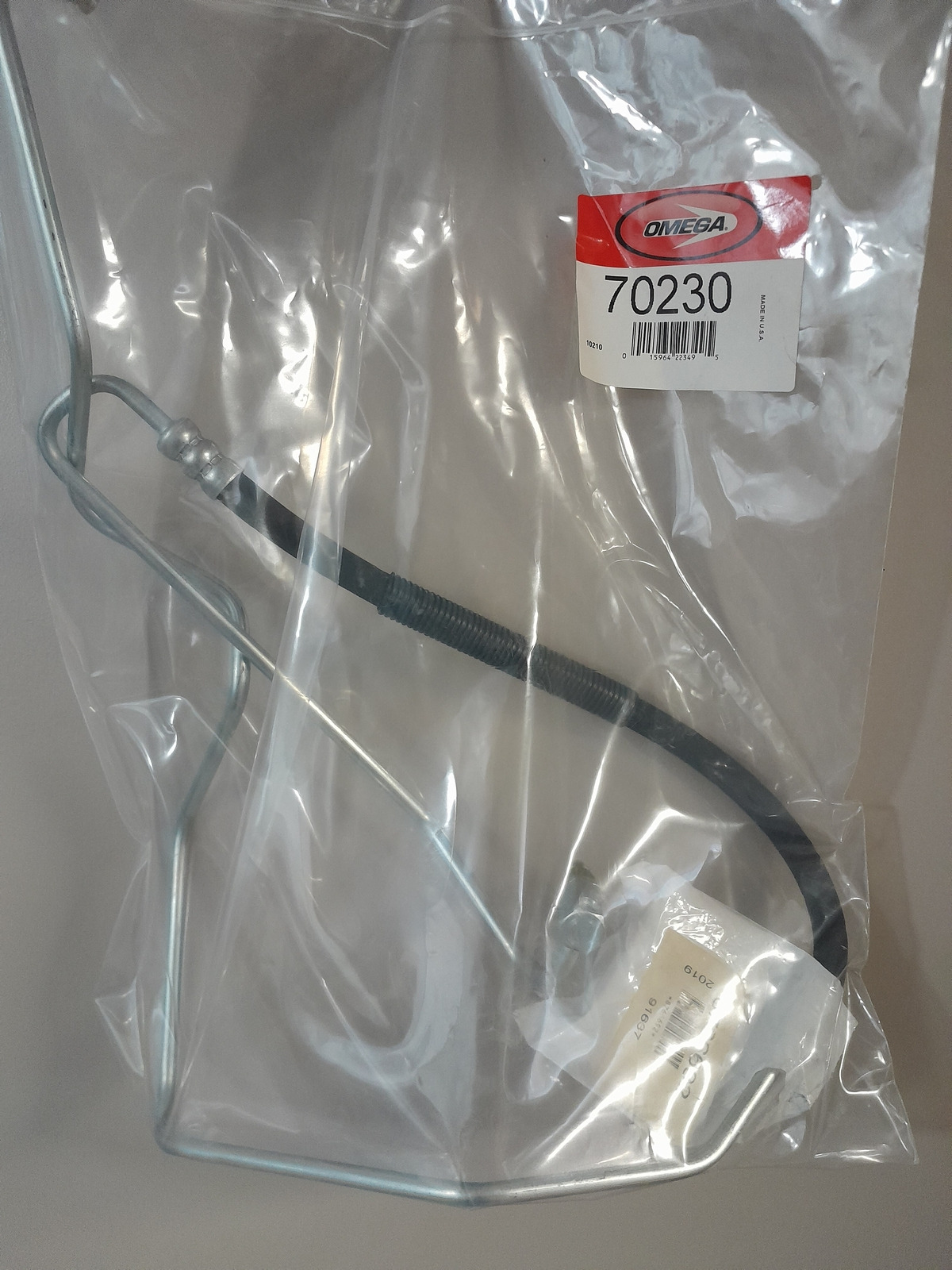 Genuine OMEGA Power Steering Pressure HosePart# 70230 - NEW