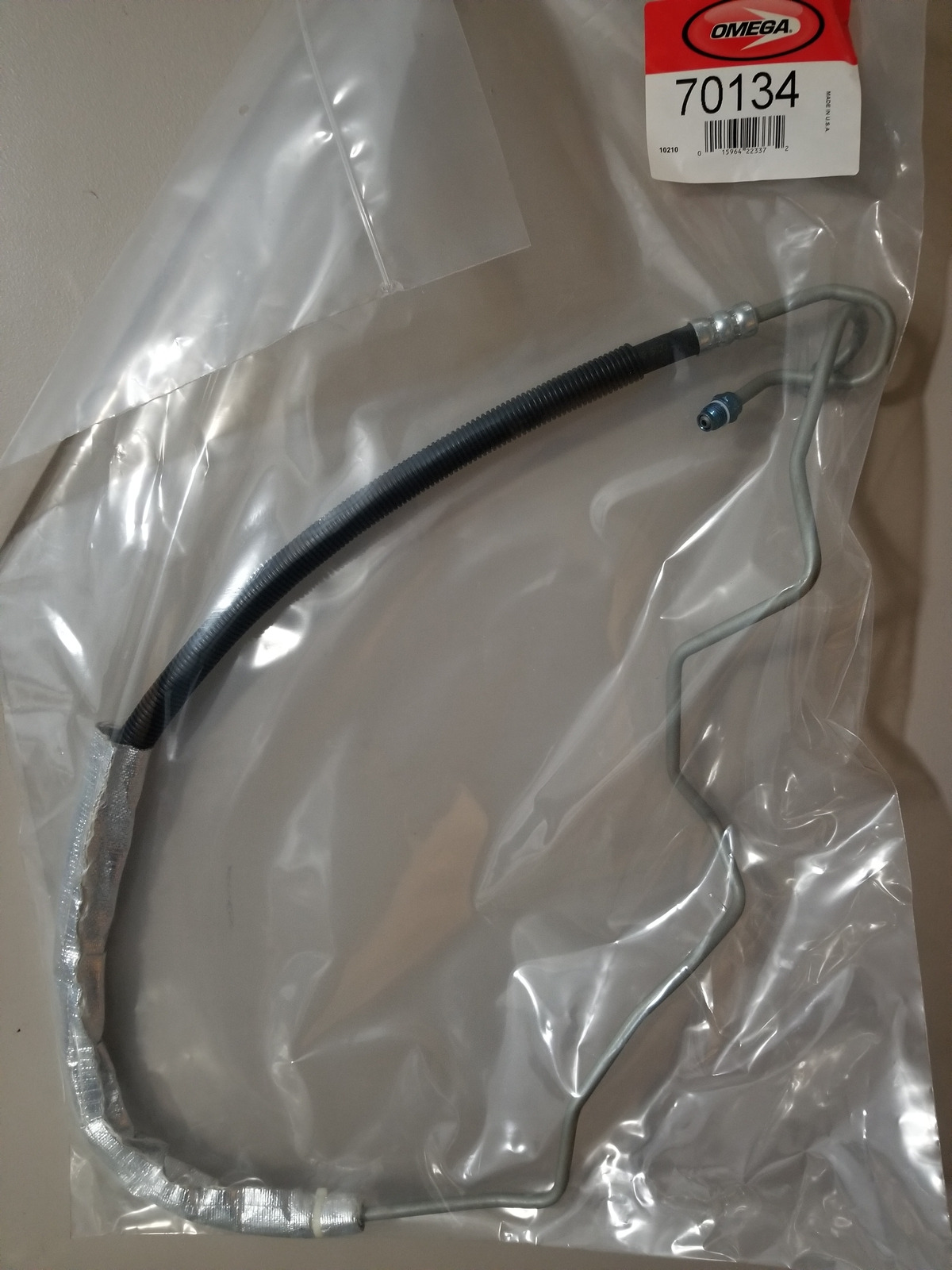 Genuine OMEGA Power Steering Pressure HosePart# 70134 - NEW