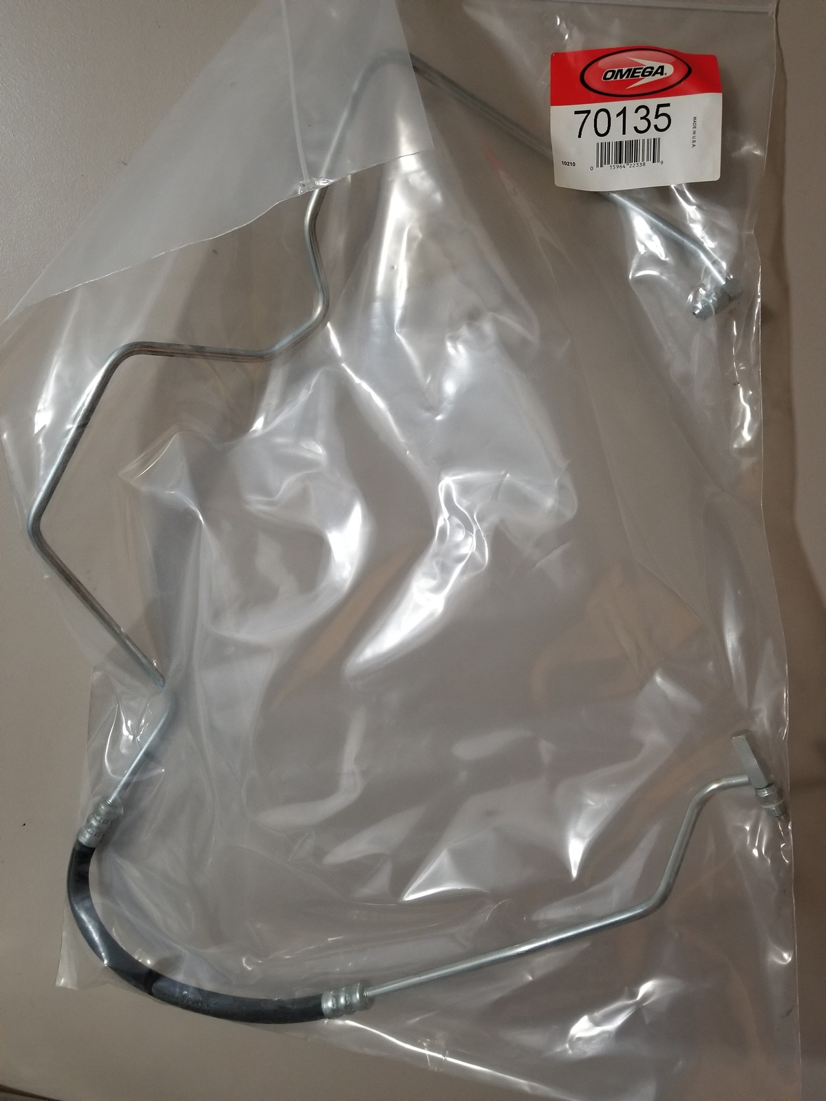 Genuine OMEGA Power Steering Pressure HosePart# 70135 - NEW