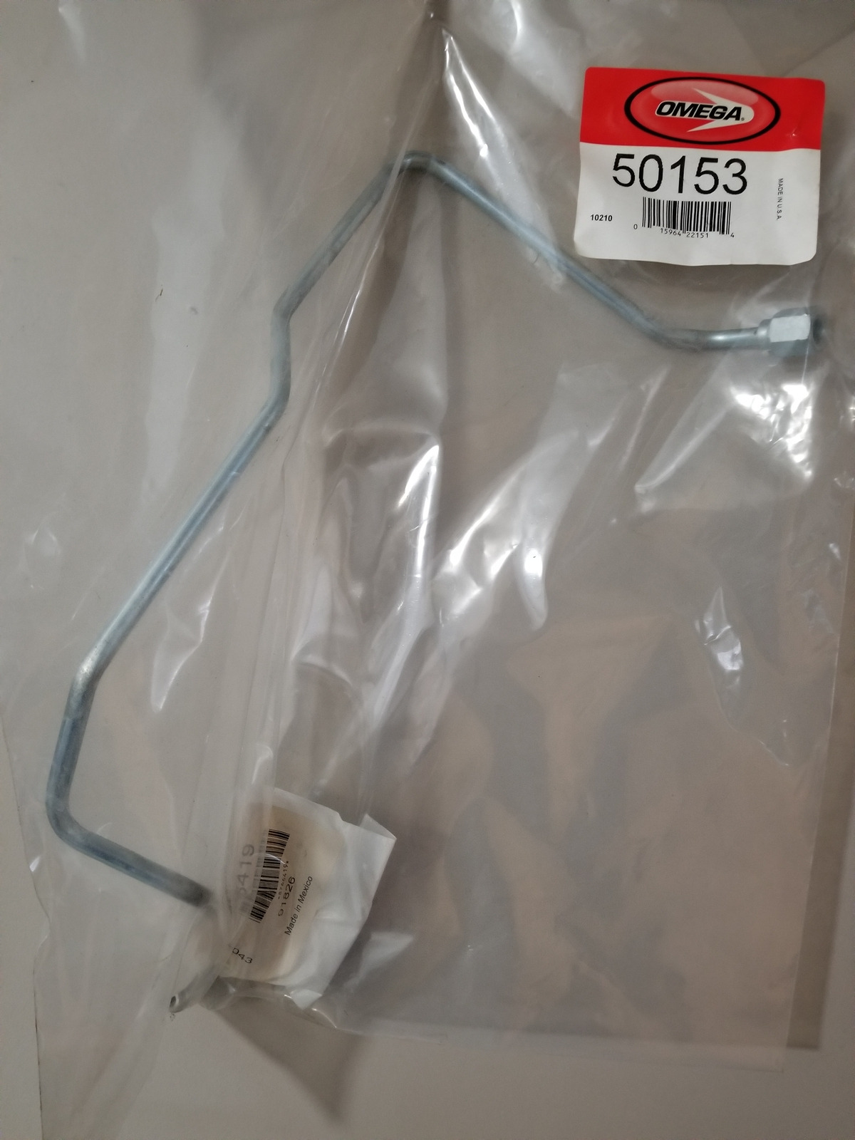 Genuine OMEGA Power Steering Pressure HosePart# 50153 - NEW