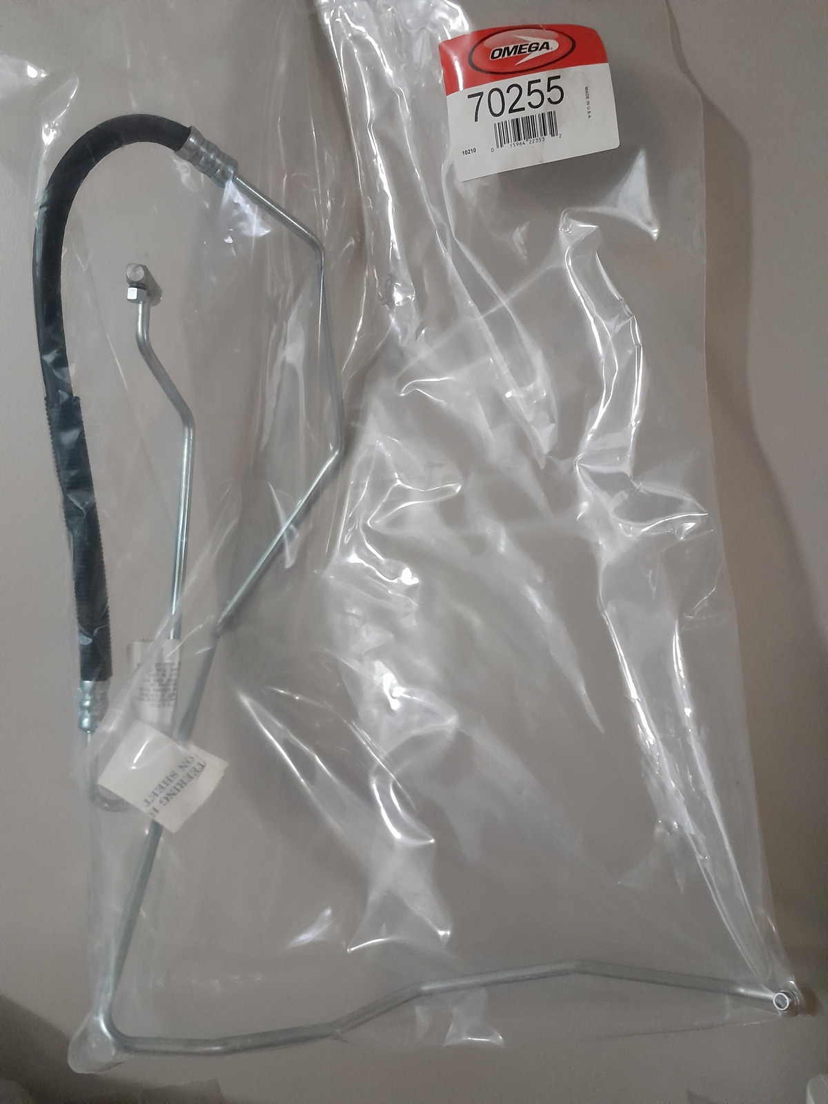 Genuine OMEGA Power Steering Pressure HosePart# 70255 - NEW