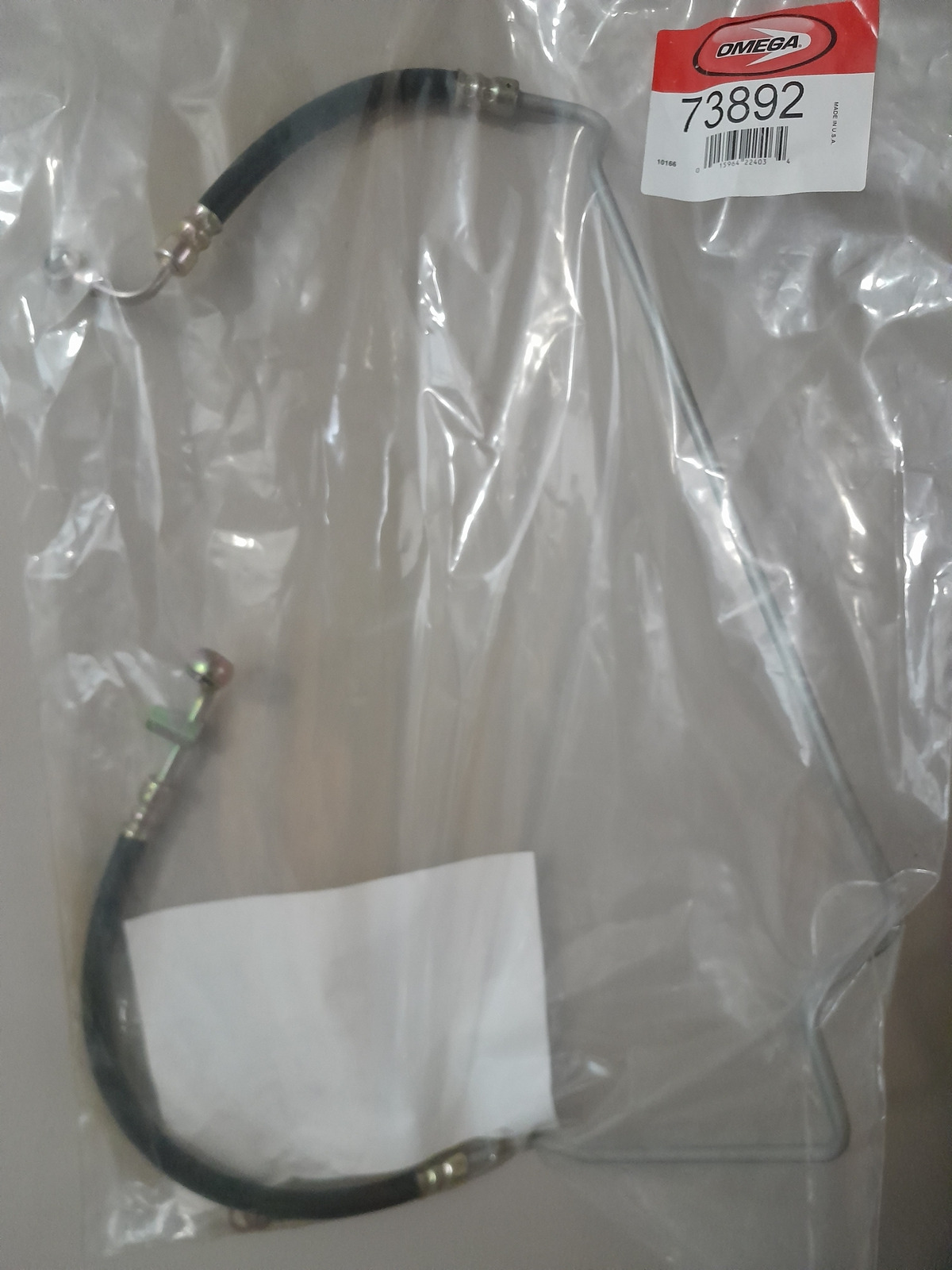 Genuine OMEGA Power Steering Pressure HosePart# 73892 - NEW