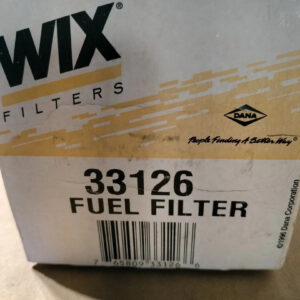 Genuine WIX Fuel Filter #33126 - New