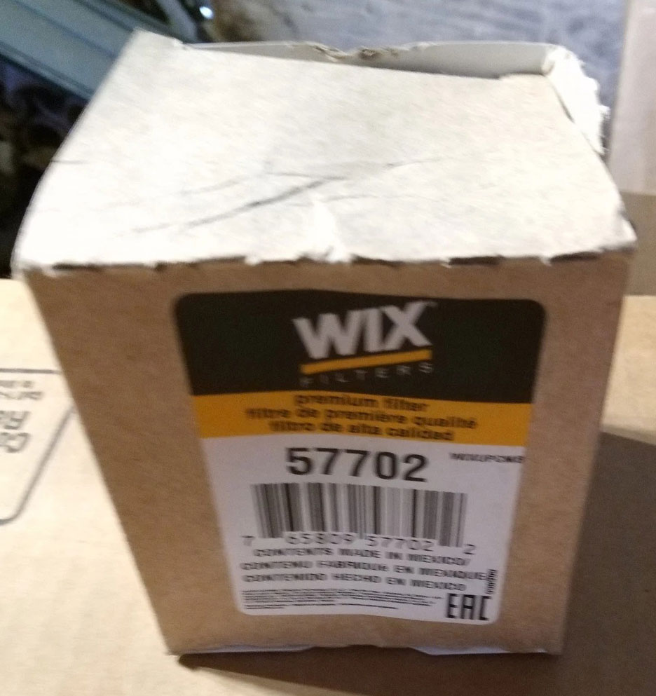 Genuine WIX Oil Filter Part# 57702 - New