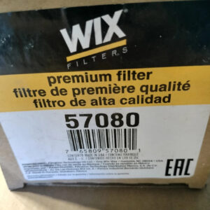 Genuine WIX Oil Filter #57080 - New