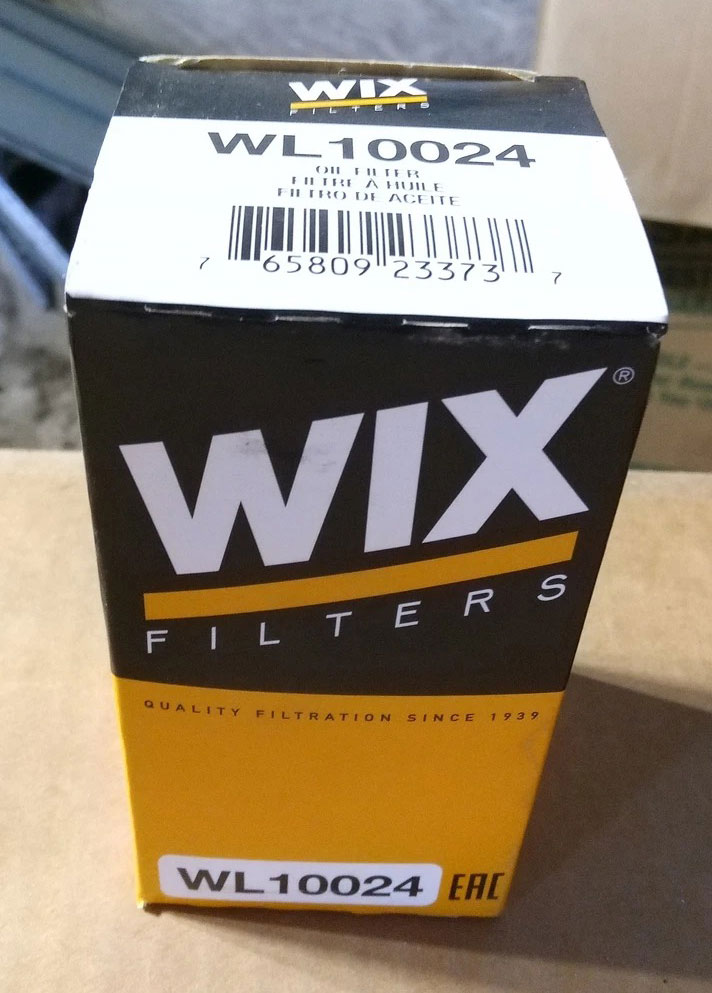 Genuine WIX Oil Filter #WL10024 - New