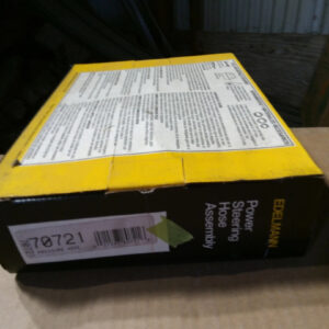 Genuine EDELMANN Power Steering Hose Part# 70721 - New