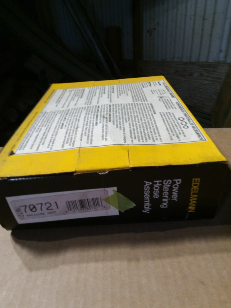 Genuine EDELMANN Power Steering Hose Part# 70721 - New