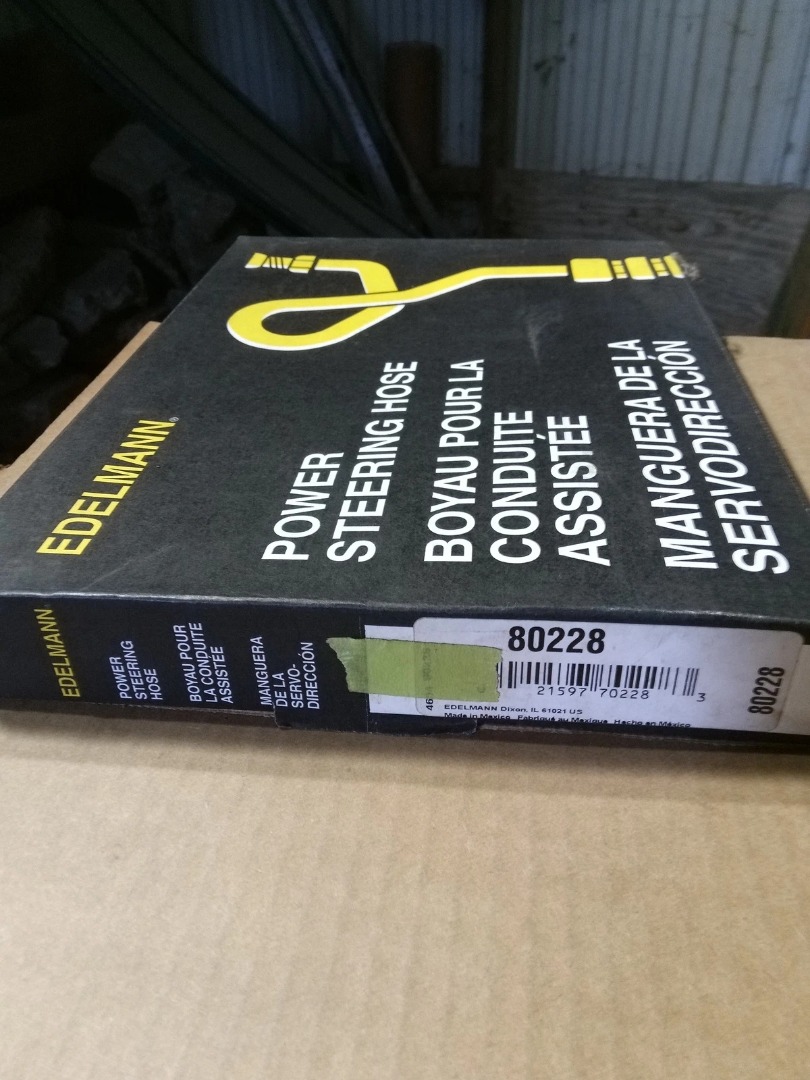 Genuine EDELMANN Power Steering Hose Part# 80228 - New