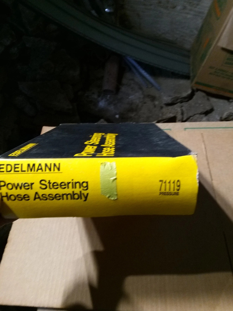Genuine EDELMANN Power Steering Hose Part# 71119 - New