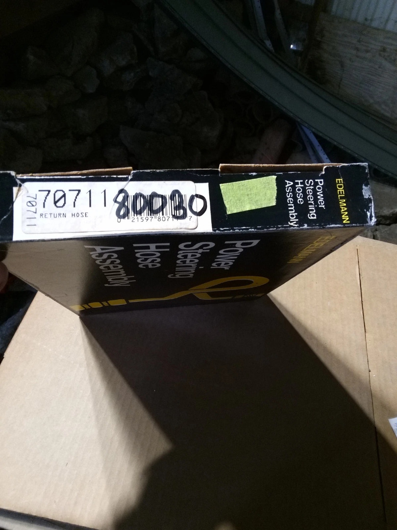 Genuine EDELMANN Power Steering Hose Part# 70711 - New