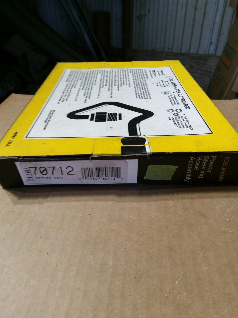 Genuine EDELMANN Power Steering Hose Part# 70712 - New