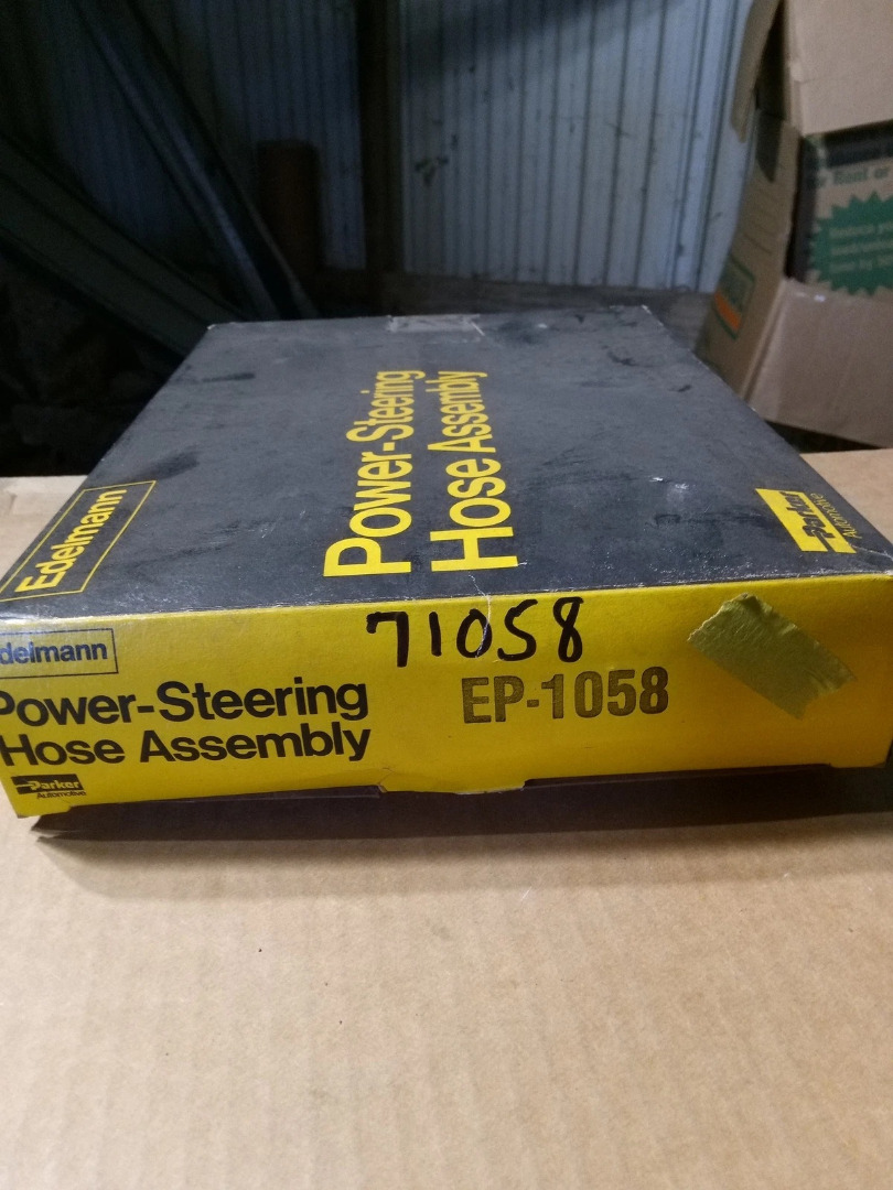 Genuine EDELMANN Power Steering Hose Part# EP-1058 - New