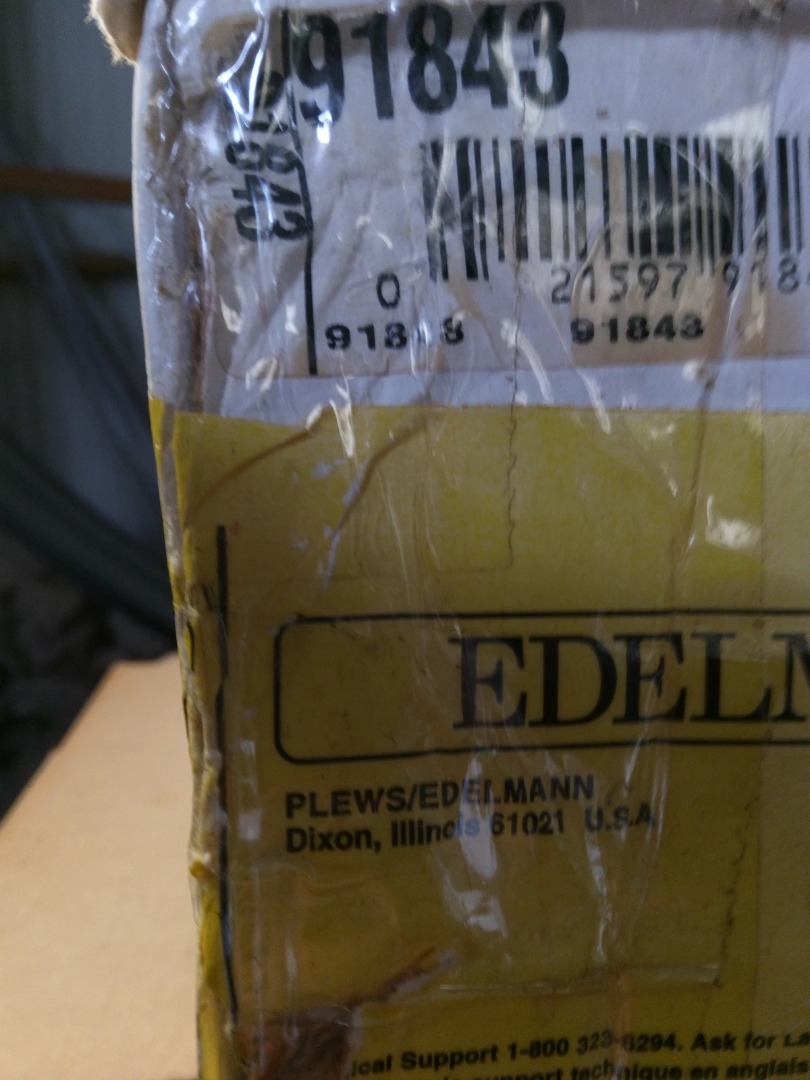 Genuine EDELMANN Power Steering Hose Part# 91843 - New